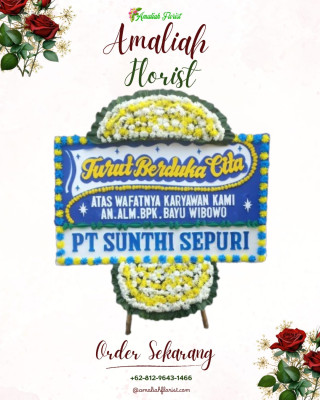 Papan Bunga Duka di Paslaten Satu